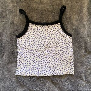 purple cheetah tank